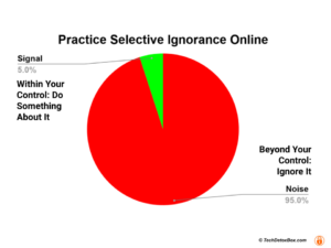 selective ignorance for digital wellbeing techdetoxbox.com